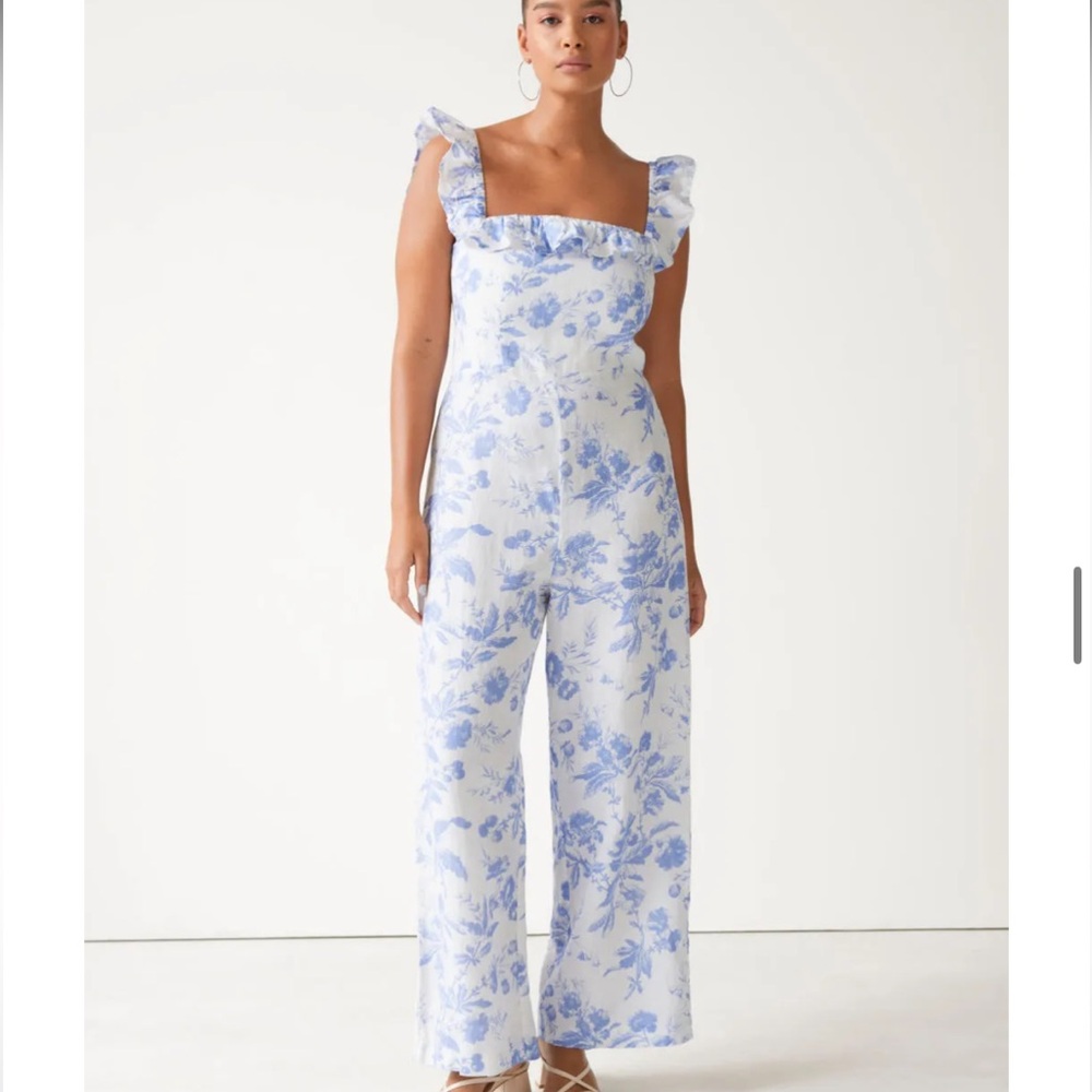 NWT & Other Stories Linen Jumpsuit